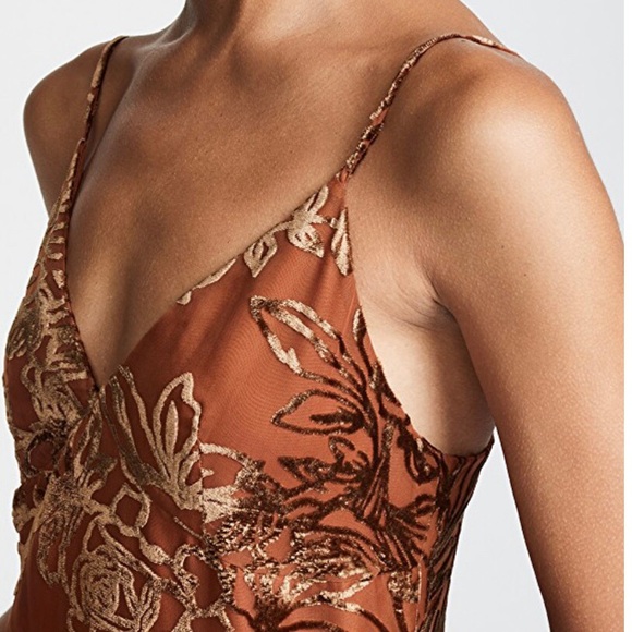 Caroline Constas Burnout Slip Dress NWT - Picture 5 of 5